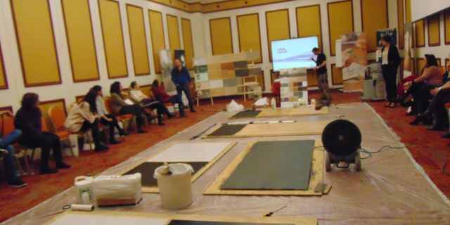 workshop refinisare parchet lemn designeri arhitecti demo