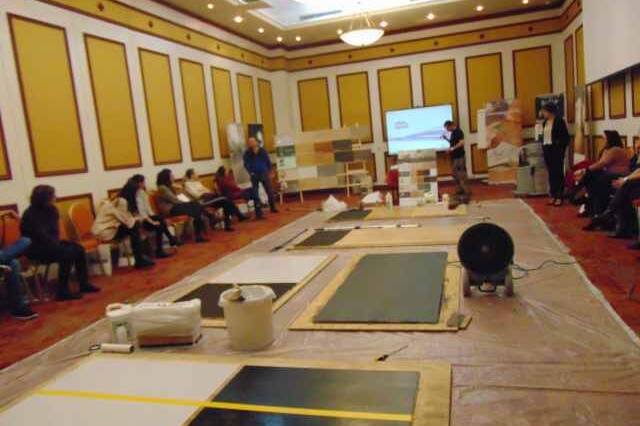 workshop refinisare parchet lemn designeri arhitecti demo