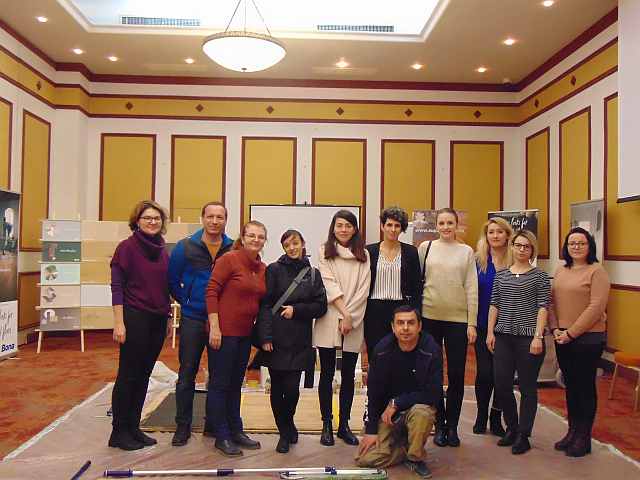 workshop refinisare parchet lemn designeri arhitecti grup